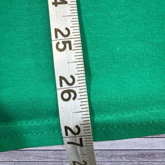 Vintage Unisex The Harvard Shop Graphic T Shirt  Sz Medium Shamrock Green HTF - Picture 4 of 9